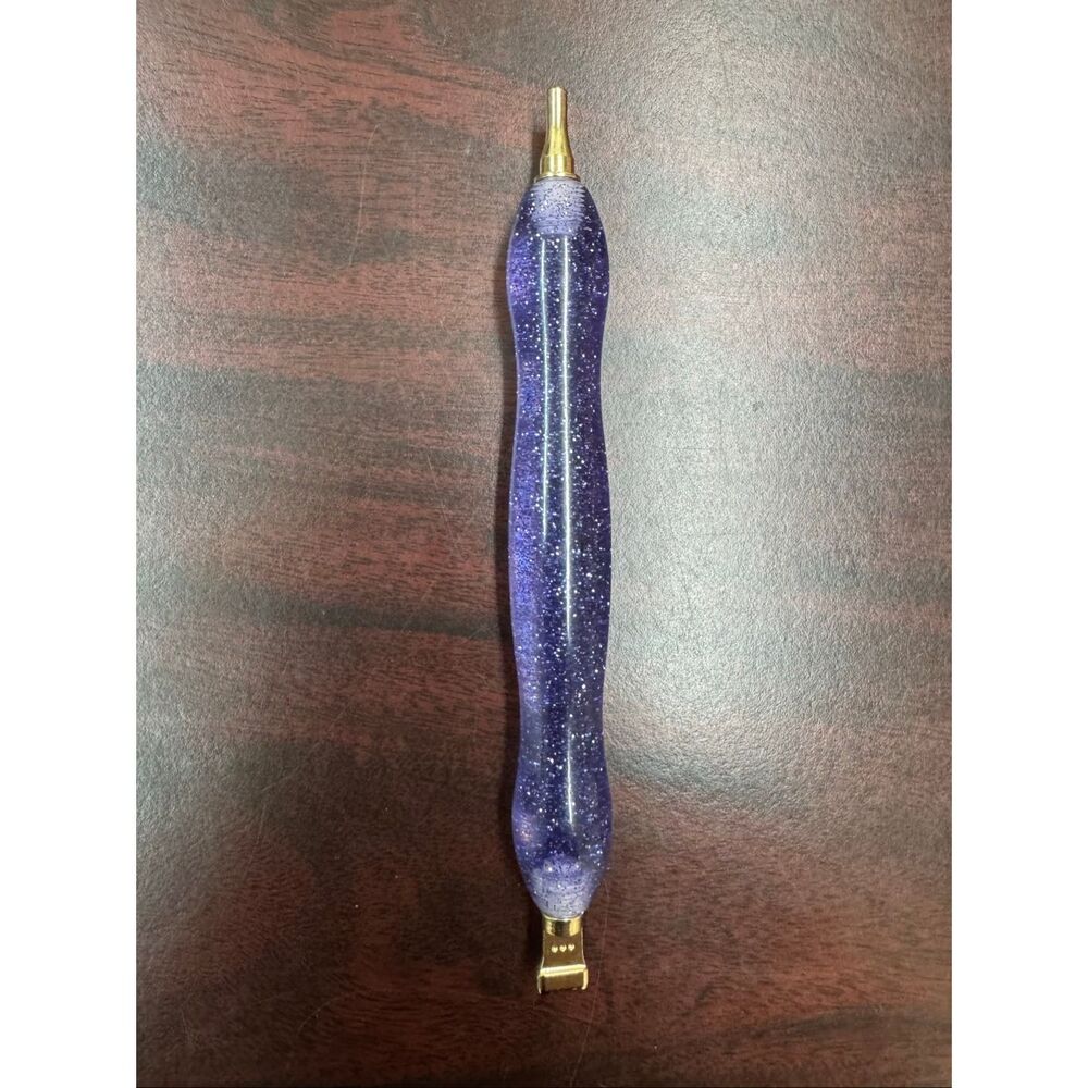 Purple Glitter Diamond Art Pen